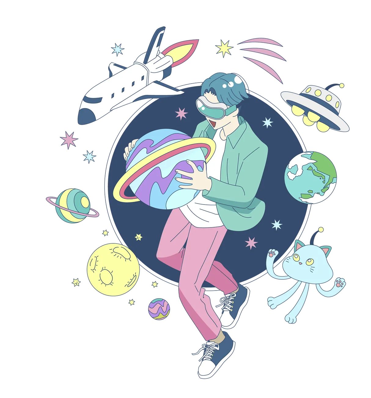 男の子